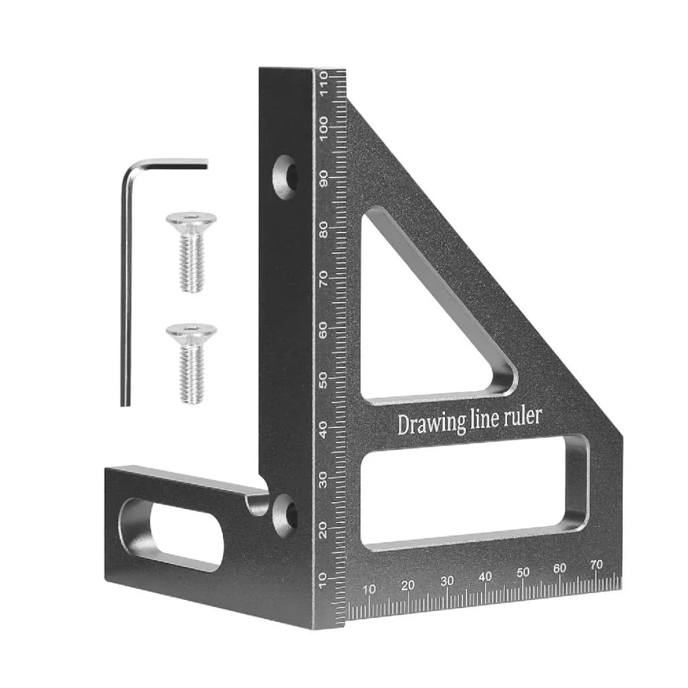 3D multifinkel aluminium vinkelmåler
