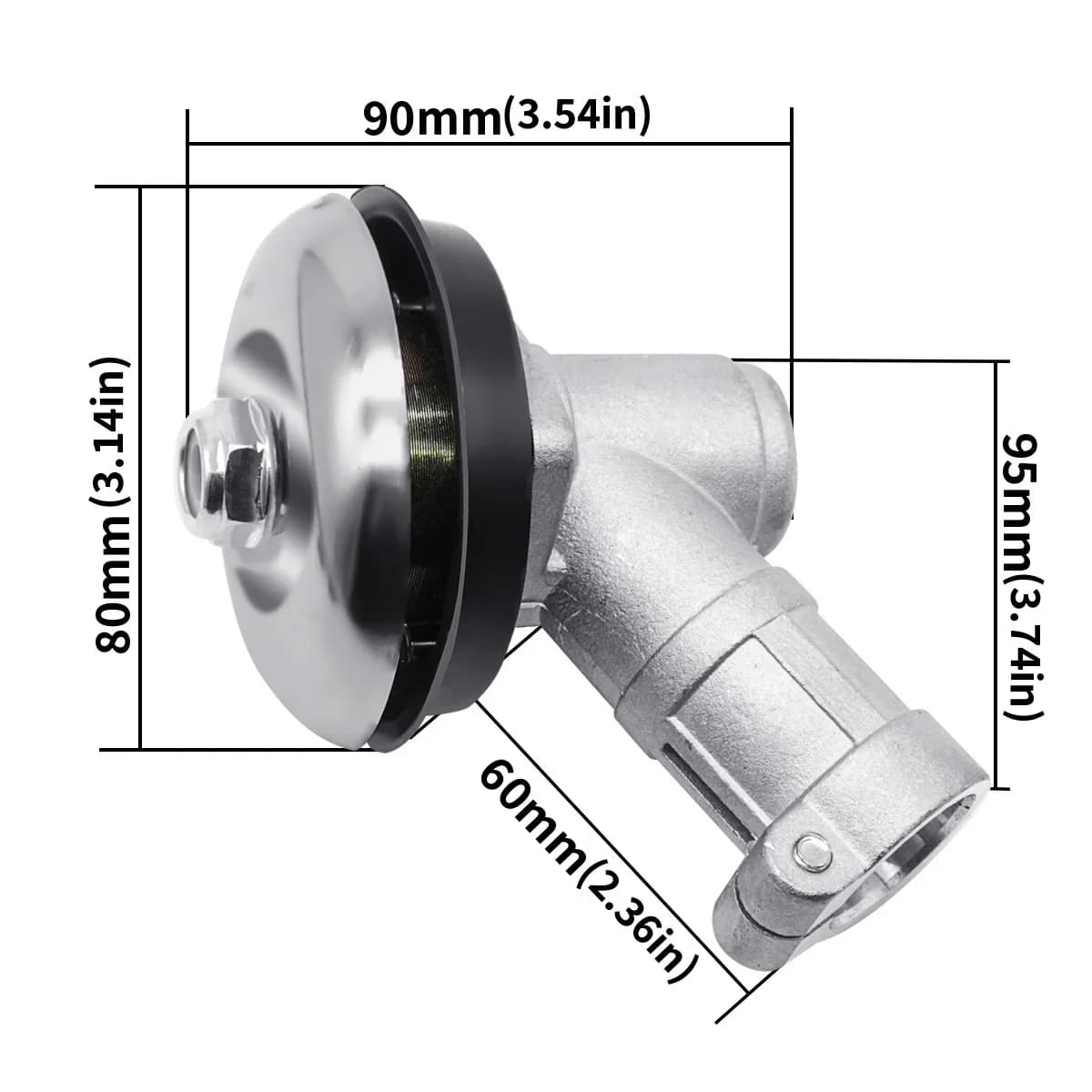 Trimmer gearkasse hoved til 26/28mm ryddere