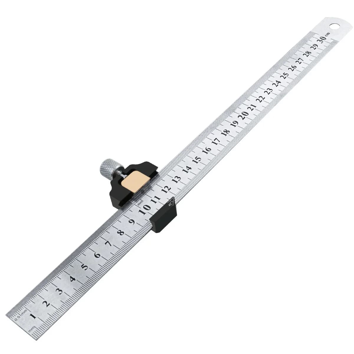 Justerbar stål-kombivinkel 45-90 grader