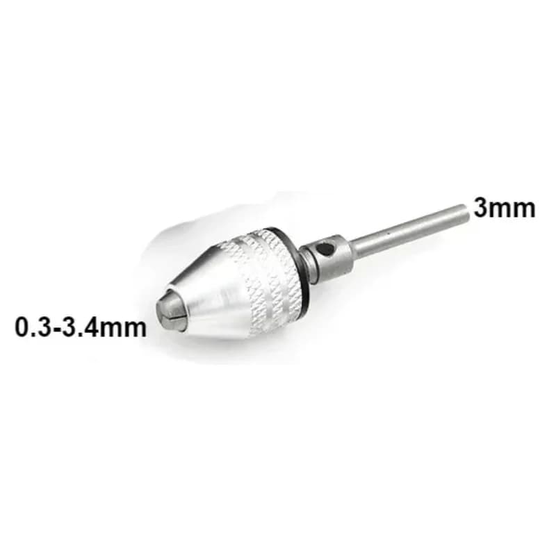 0,3-8,0 mm hurtigskiftende mini borechuck