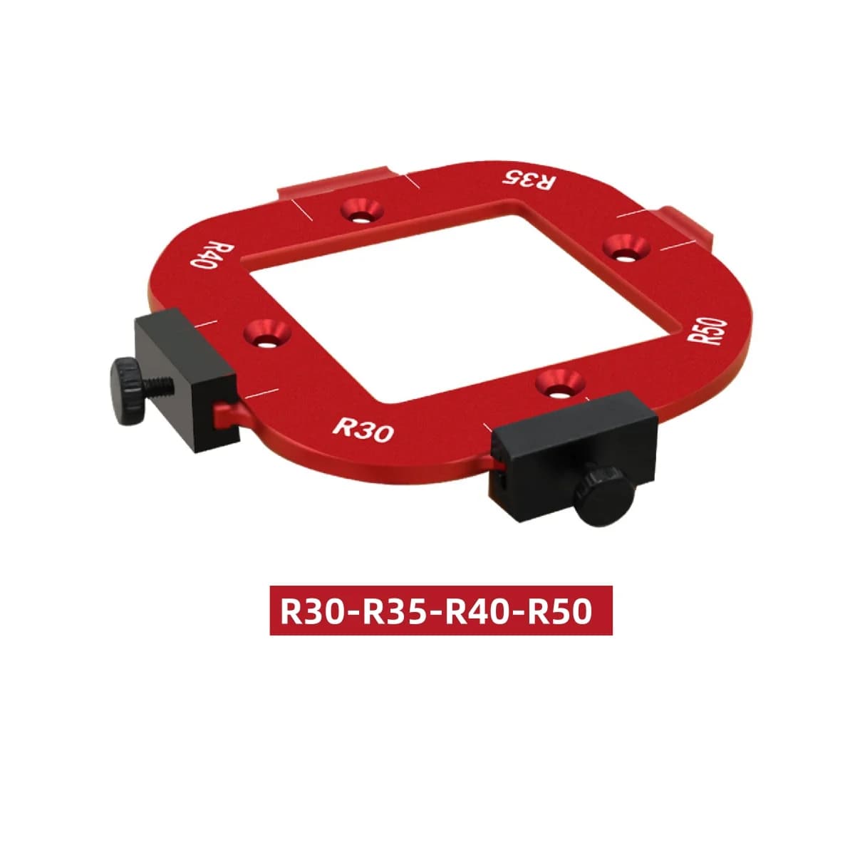 2-delt aluminium radius skabelon sæt