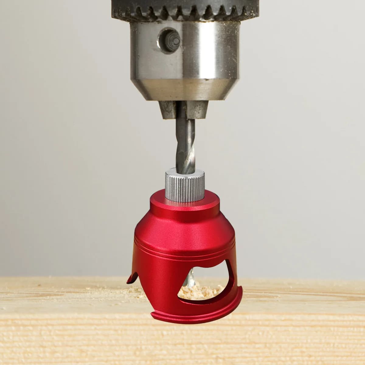 Lodret boreguide med dowel-skabelon, 2-10 mm