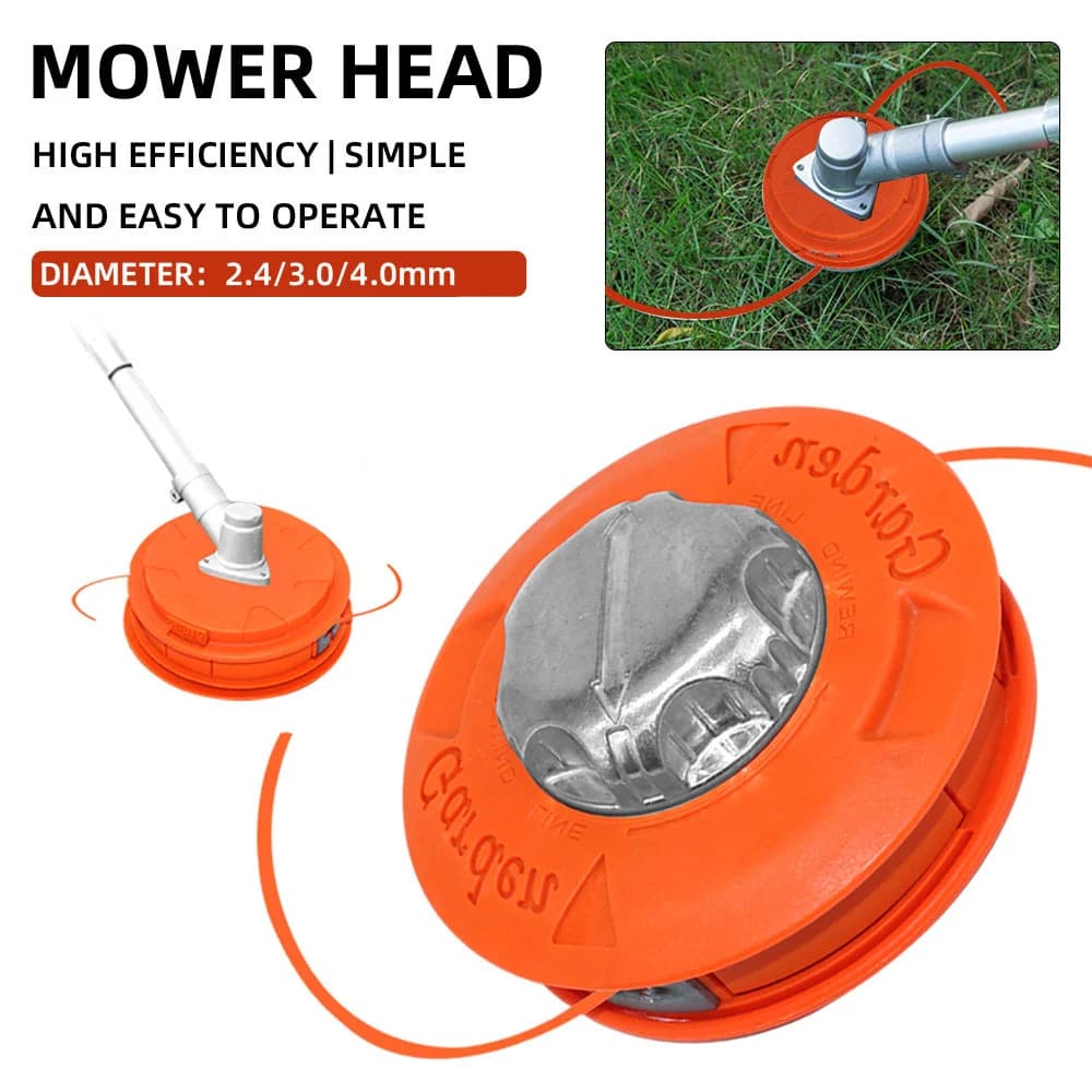 Universelt automatisk bump-head til snortrimmer