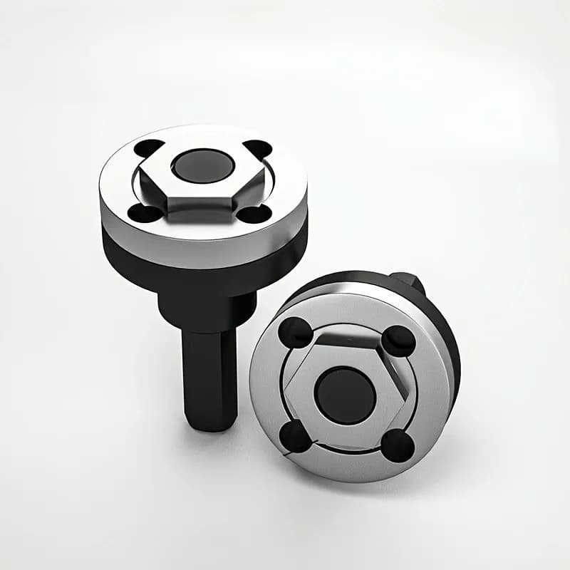 Universal boremaskineadapter med flangemøtrik til skiveskærere