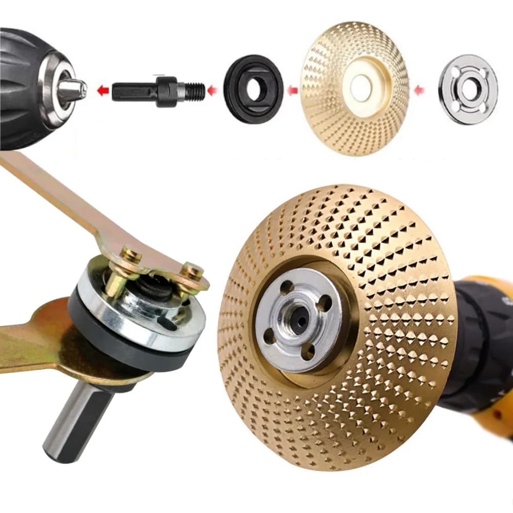 Adapterstang til vinkelsliber (10 mm boremaskine)