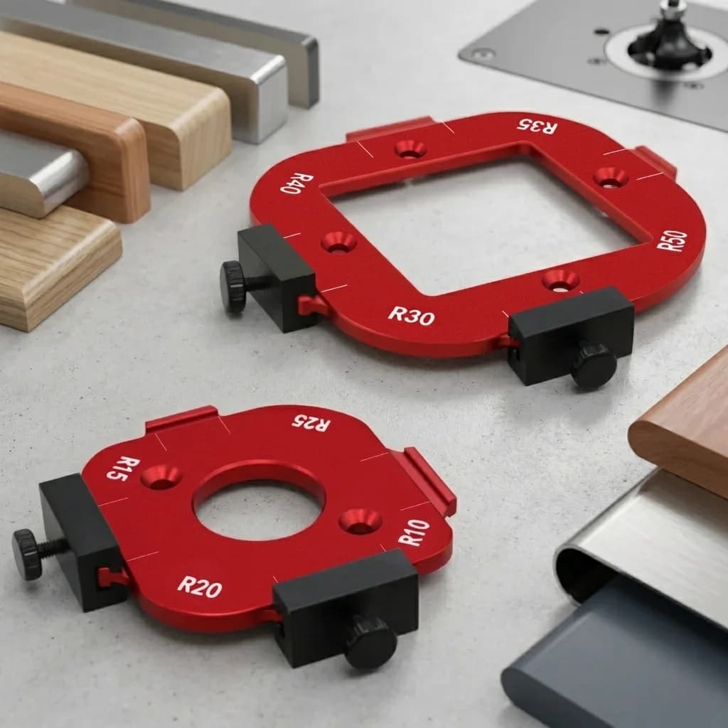 2-delt aluminium radius skabelon sæt