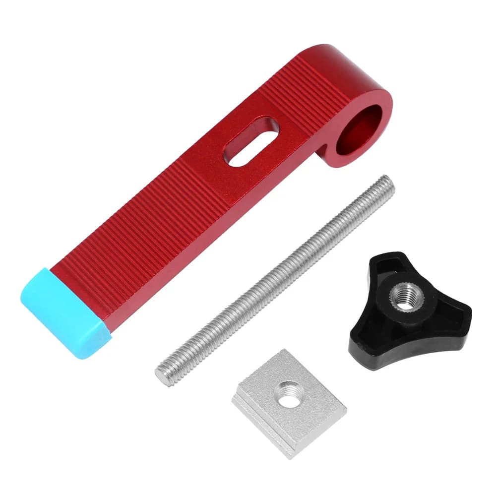 Universel T-skinne fastgørelsesklemme, aluminium