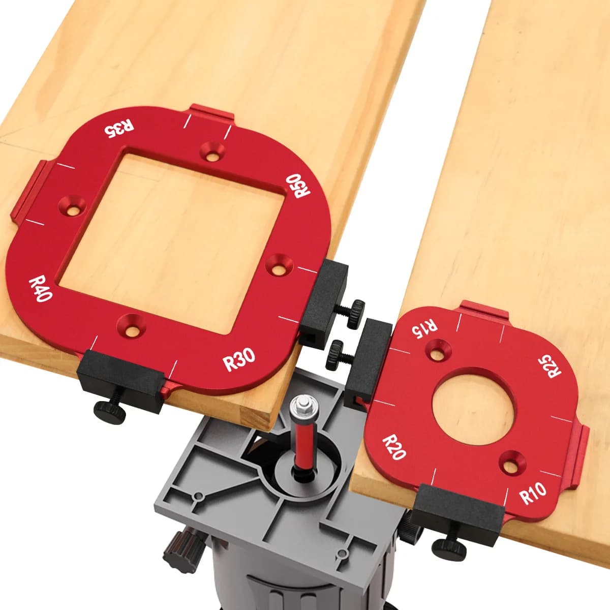 2-delt aluminium radius skabelon sæt