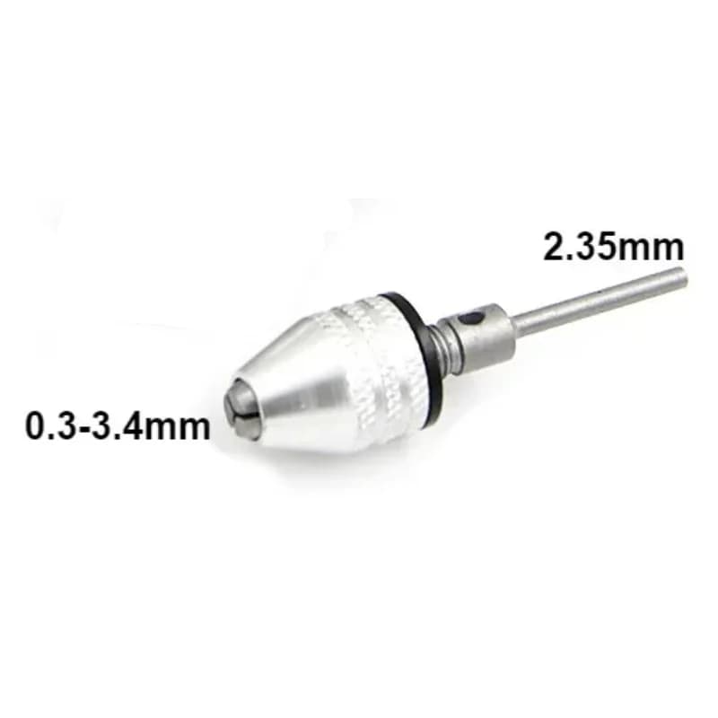 0,3-8,0 mm hurtigskiftende mini borechuck