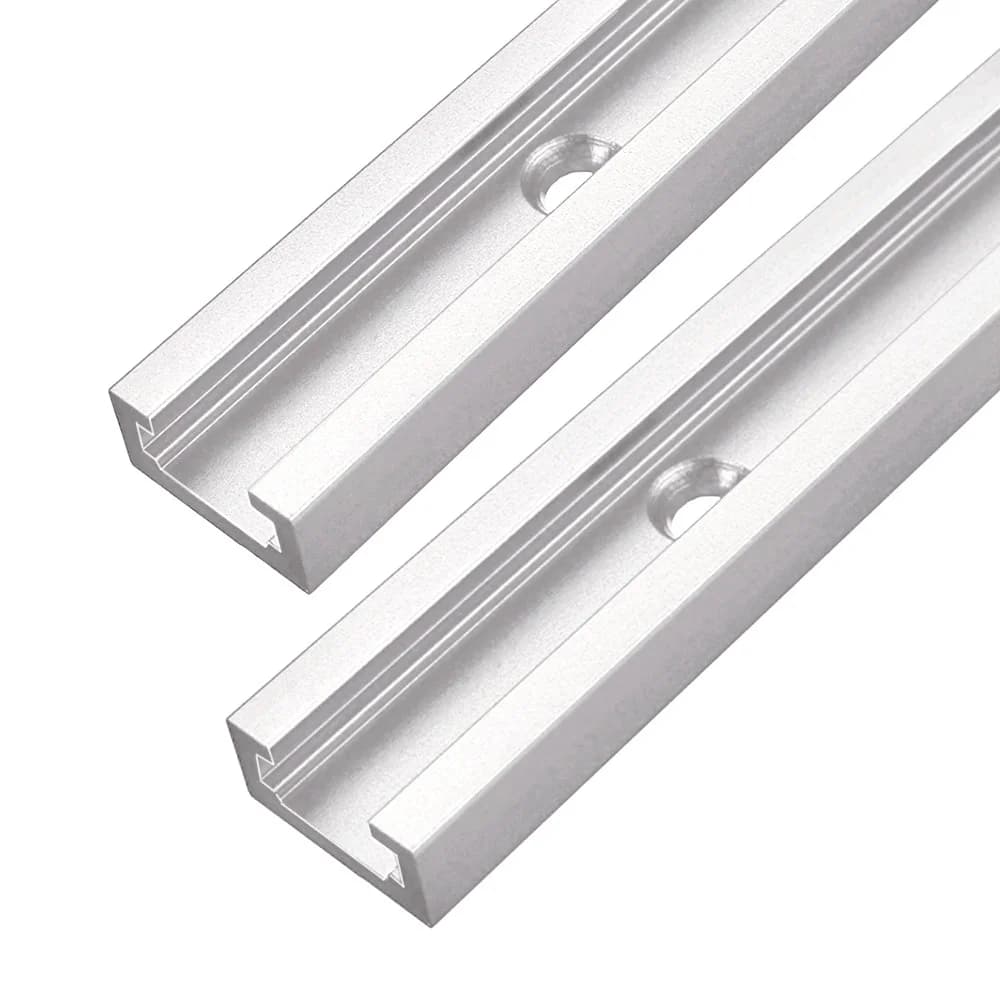 Aluminium T-slot mitterskinne til sav og fræseborde