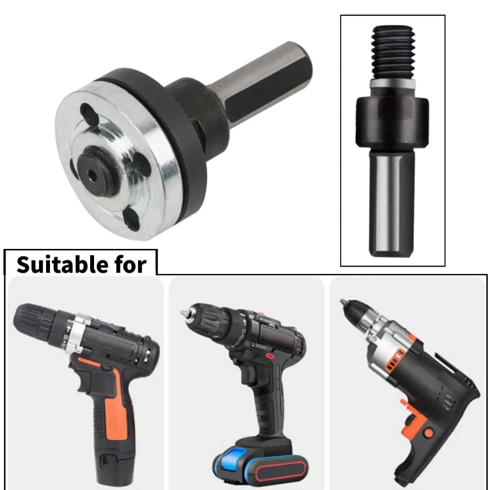 Adapterstang til vinkelsliber (10 mm boremaskine)