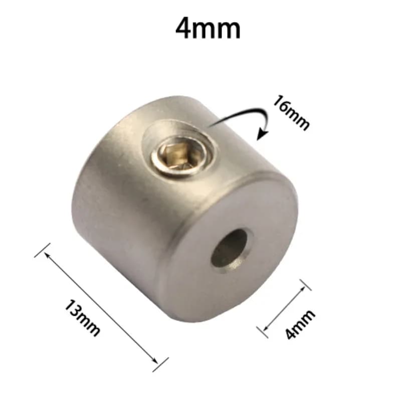 Stopringe til Doweljig i Rustfrit Stål, 4-10mm